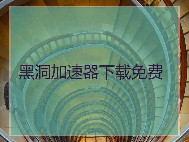 黑洞加速器下载免费